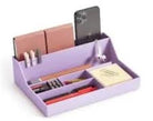 Miquelrius-Miquelrius Stationery Organizer Masaüstü Düzenleyici Purple Mor-Masaüstü Organizer-1-Milagron.com
