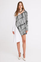 Mirimalist-Dharma Gömlek Elbise-Elbise-1-Milagron.com