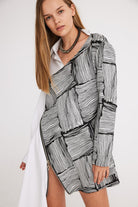 Mirimalist-Dharma Gömlek Elbise-Elbise-2-Milagron.com