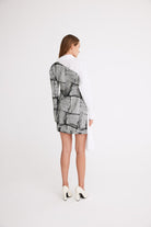 Mirimalist-Dharma Gömlek Elbise-Elbise-5-Milagron.com