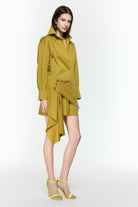 Mirimalist-Eddy Hardal Gömlek Elbise-Elbise-4-Milagron.com