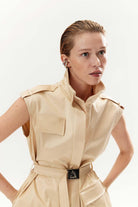Mirimalist-Eli Cargo Dress-Elbise-3-Milagron.com