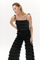 Mirimalist-Fringe Maxi Pants-Pantolon-3-Milagron.com