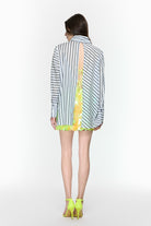 Mirimalist-Helix Çizgili Gömlek-Gömlek-3-Milagron.com