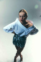 Mirimalist-Ixir White Shirt-Gömlek-4-Milagron.com