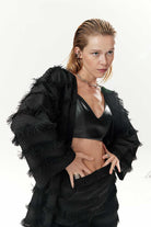 Mirimalist-Leather Bra Bustier-Top-4-Milagron.com