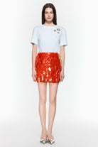 Mirimalist-Mermaid Coral Mini Etek-Etek-2-Milagron.com