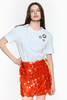 Mirimalist-Mermaid Coral Mini Etek-Etek-3-Milagron.com