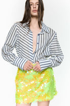 Mirimalist-Mermaid Lime Mini Etek-Etek-1-Milagron.com