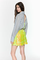 Mirimalist-Mermaid Lime Mini Etek-Etek-2-Milagron.com