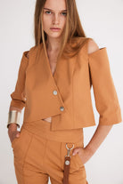 Mirimalist-Moody Kahve Ceket / Yelek-Yelek-1-Milagron.com