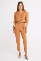 Mirimalist-Moody Kahve Ceket / Yelek-Yelek-3-Milagron.com