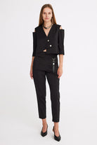 Mirimalist-Moody Siyah Ceket / Yelek-Yelek-4-Milagron.com