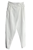 Mirimalist-Revolve Pantolon Beyaz-Kumaş Pantolon-3-Milagron.com