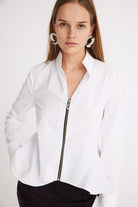 Mirimalist-Tellus Beyaz Gömlek-Gömlek-2-Milagron.com