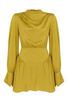 Daria Olive Dress - 2