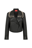 Black Eternity Vegan Leather Jacket