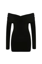 Gigi Black Mini Dress - 1