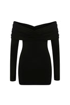 Gigi Black Mini Dress - 2