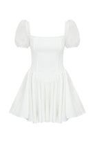 Misole-Romantıc Whıte Dress-1-Milagron.com