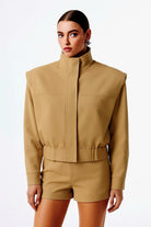 Selina Dik Yaka Bomber Ceket - 0