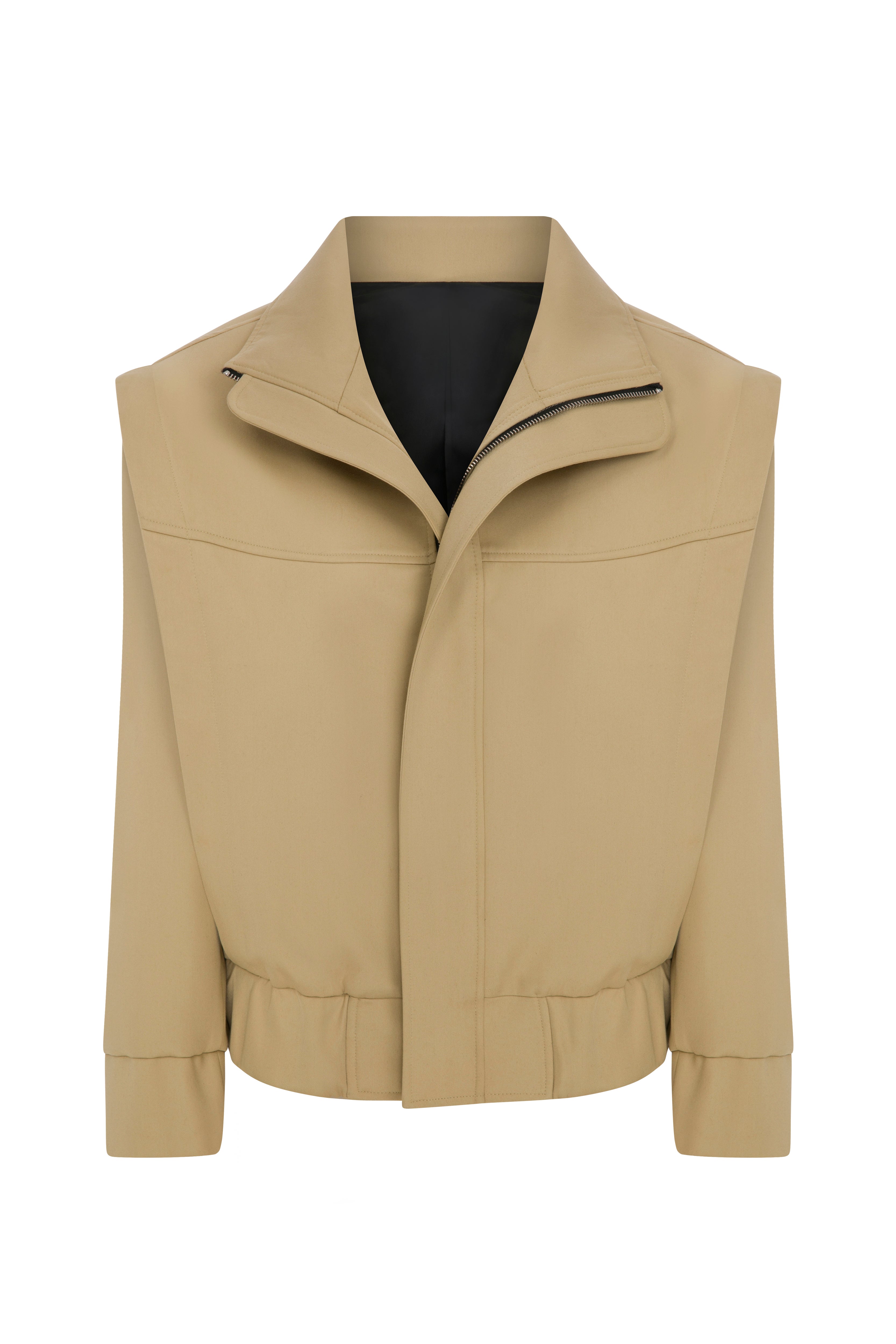 Selina Dik Yaka Bomber Ceket - 1