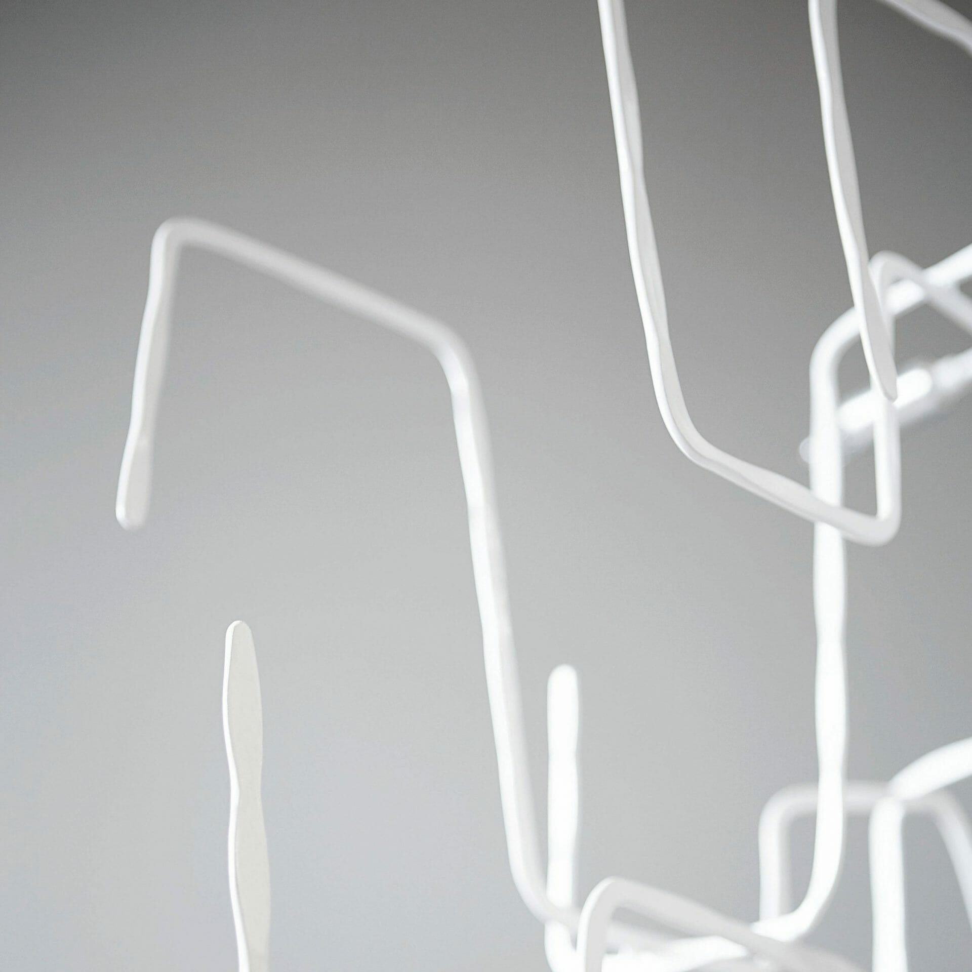 Scarabocchio 12L Sarkit Beyaz V2553 Ø110X50 Cm G9 12X60W