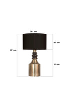 Moena Studio-Chicago Eskitme Tasarım Abajur – Siyah Şapka-Abajur-3-Milagron.com