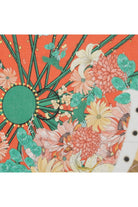 Mokoshe-Carnaval De Nice & Red And Green - Silk-Şal & Fular-2-Milagron.com