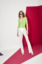 Mokoshe-Carnaval De Nice & Red And Green - Silk-Şal & Fular-6-Milagron.com