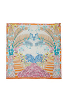 Mokoshe-French Riviera & Orange, Blue And Yellow - Cotton-Şal & Fular-2-Milagron.com