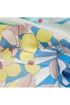 Mokoshe-French Riviera & Orange, Blue And Yellow - Cotton-Şal & Fular-4-Milagron.com