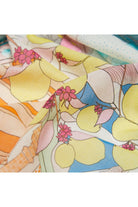 Mokoshe-French Riviera & Orange, Blue And Yellow - Cotton-Şal & Fular-6-Milagron.com