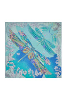 Mokoshe-Midsummer Garden & Green And White - Cotton-Şal & Fular-1-Milagron.com