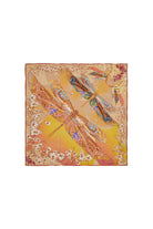 Mokoshe-Midsummer Garden & Yellow And Gold - Silk-Şal & Fular-1-Milagron.com