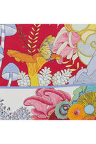 Mokoshe-Mushroom Town & Purple And Orange - Cotton-Şal & Fular-8-Milagron.com