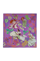 Mokoshe-Saga In Mauritius & Purple And Green-Şal & Fular-2-Milagron.com