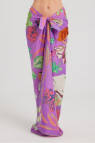 Mokoshe-Saga In Mauritius & Purple And Green-Şal & Fular-5-Milagron.com