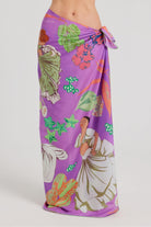 Mokoshe-Saga In Mauritius & Purple And Green-Şal & Fular-6-Milagron.com