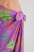 Mokoshe-Saga In Mauritius & Purple And Green-Şal & Fular-7-Milagron.com