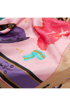 Mokoshe-Tea For Two & Beige And Pink - Wool-Şal & Fular-10-Milagron.com