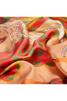 Mokoshe-Tea For Two & Red And Green - Wool-Şal & Fular-7-Milagron.com