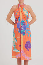 Mokoshe-Underwater & Orange And Blue-Şal & Fular-1-Milagron.com