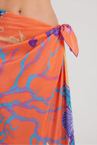 Mokoshe-Underwater & Orange And Blue-Şal & Fular-5-Milagron.com