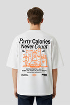 Party Calories - Unisex Tasarim T-shirt - Oversize - 6