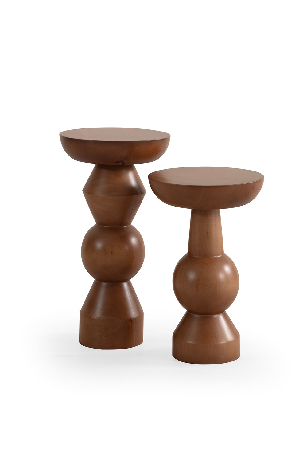 More Wood Design-Enva 2'li Ahşap Sehpa-Sehpa-2-Milagron.com