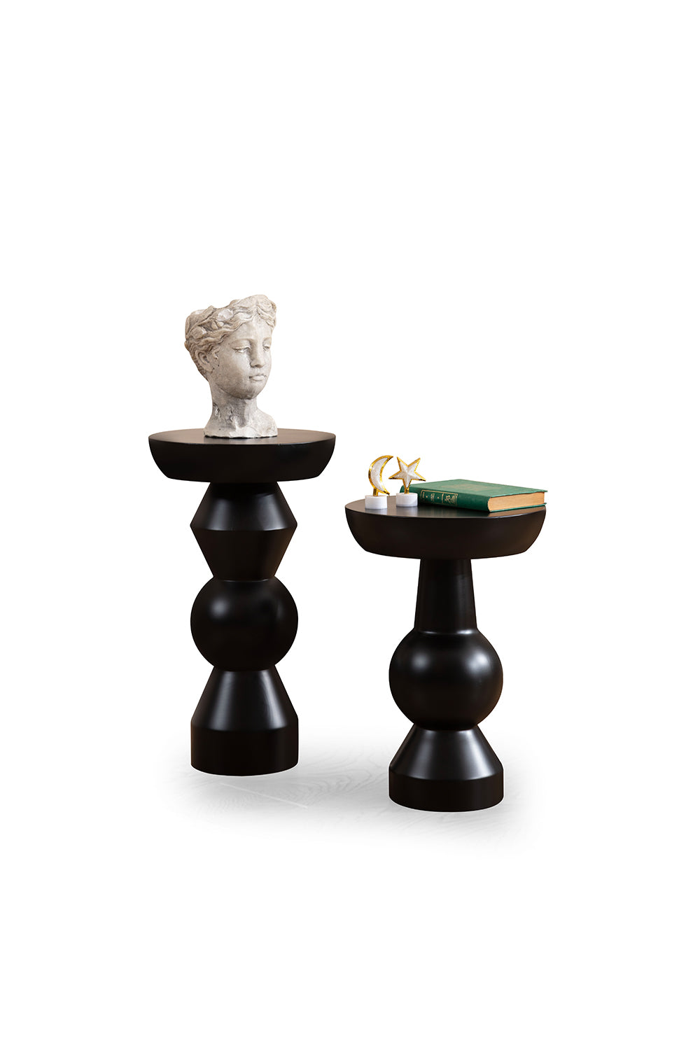 More Wood Design-Enva 2'li Ahşap Sehpa-Sehpa-2-Milagron.com