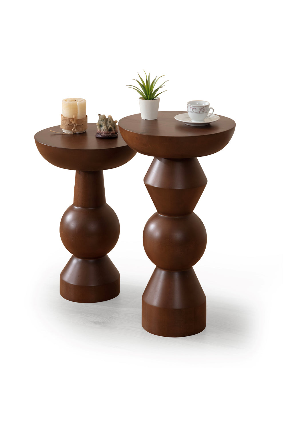 More Wood Design-Enva 2'li Ahşap Sehpa-Sehpa-3-Milagron.com