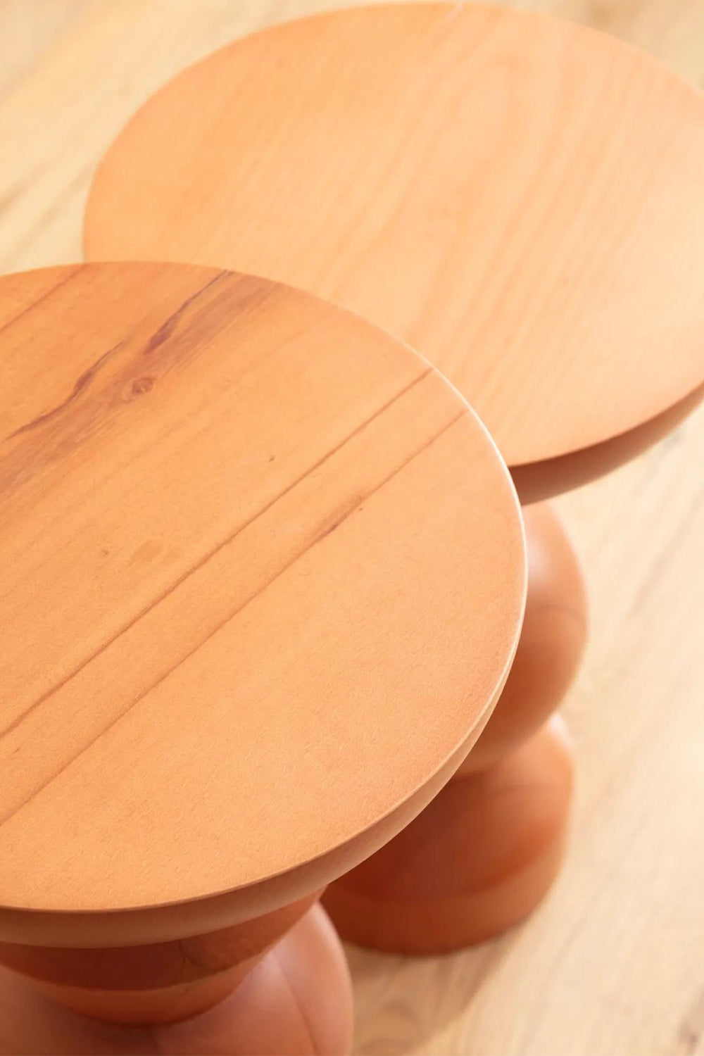 More Wood Design-Enva 2'li Ahşap Sehpa-Sehpa-4-Milagron.com