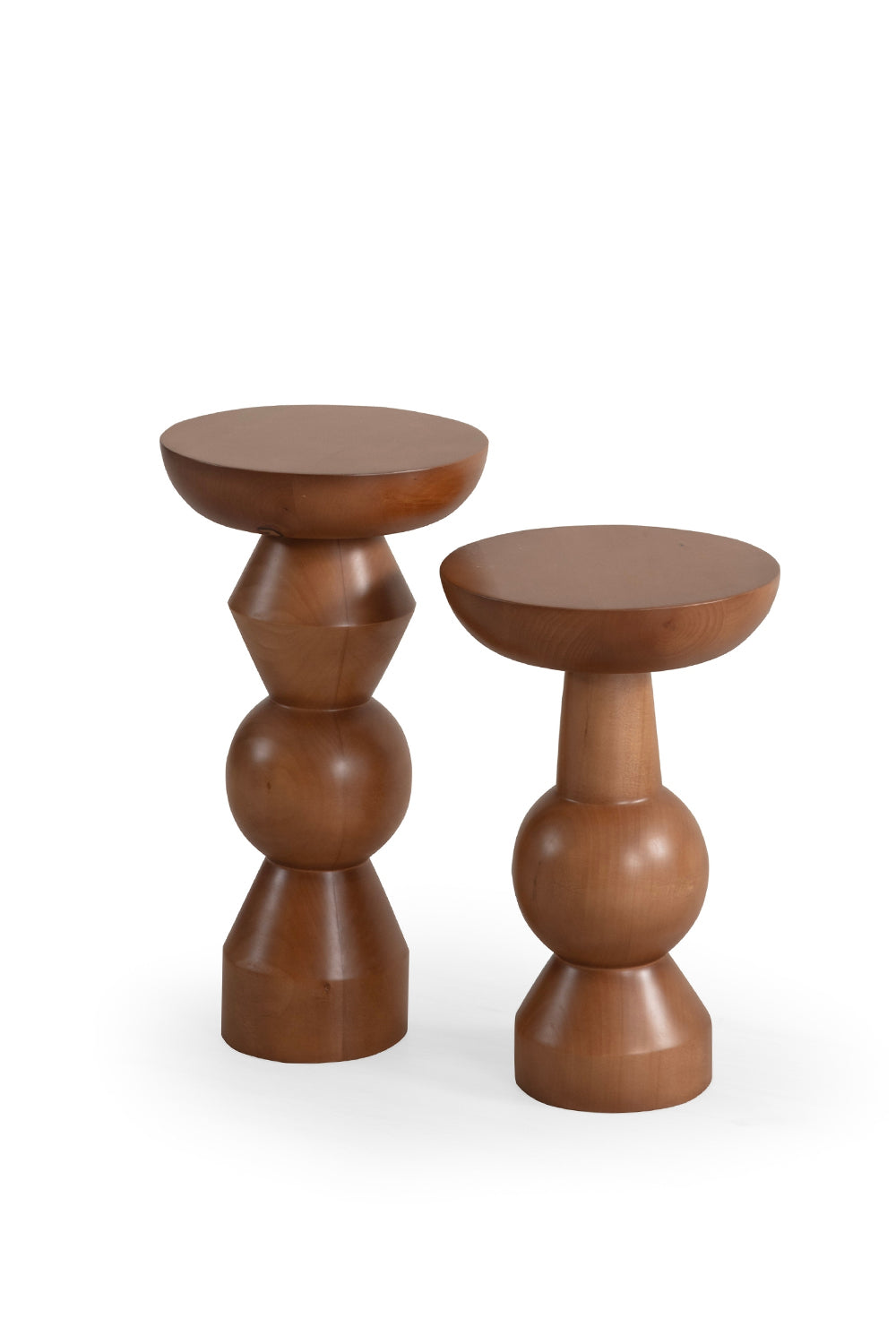 More Wood Design-Enva 2'li Ahşap Sehpa-Sehpa-5-Milagron.com